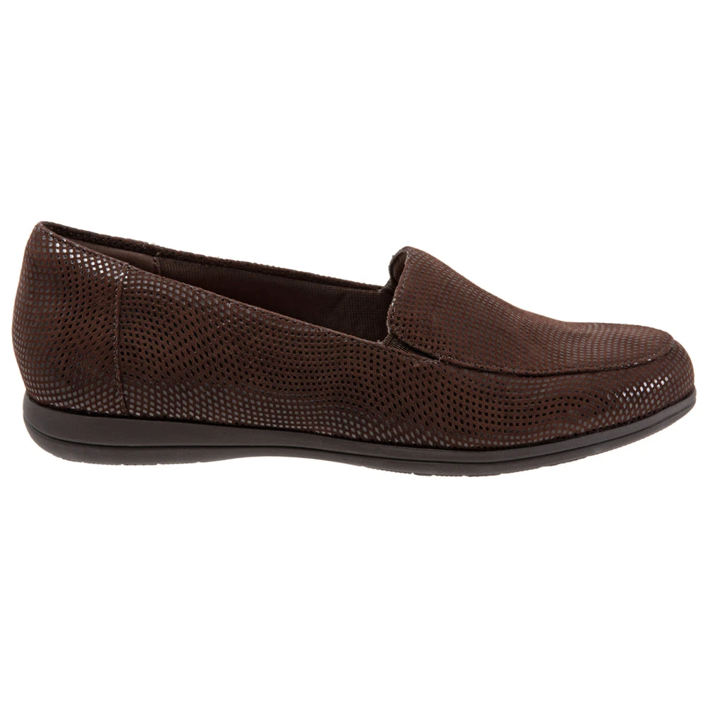 Trotters Deanna Slip-On Brown Mini Dots (Women's) 4 Trotters Deanna Slip-On Brown Mini Dots (Women's) - Image 2