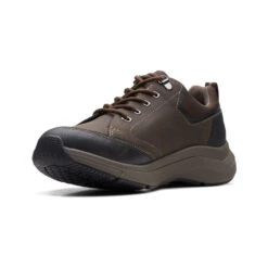 Clarks Wave 2.0 Vibe Dark Brown Waterproof (Men's) -Dansko Shop Brn 4 105f260f abd0 465a baf9 87031729e00d