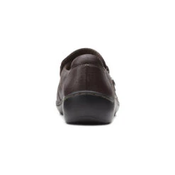 Clarks Cora Poppy Slip-On Brown Tumbled Leather (Women's) -Dansko Shop Brn 6 765ed057 f015 4cd3 9a50 7ced62da8d5e