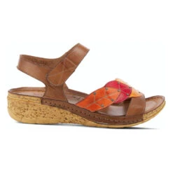 Spring Step Leaf Sandal Brown Multi (Women's) -Dansko Shop Brw 3 c3ec86ca ed48 40df 8297 70f5dc826d26