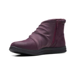 Clarks Breeze Dusk Bootie Burgundy (Women's) -Dansko Shop Bur 4 94a924a2 5344 42c1 93a6 2f353459e72c