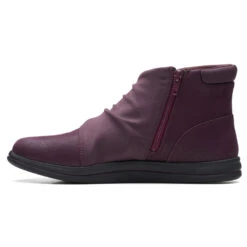 Clarks Breeze Dusk Bootie Burgundy (Women's) -Dansko Shop Bur 5 1b376538 606c 4818 a382 760b66a6b414