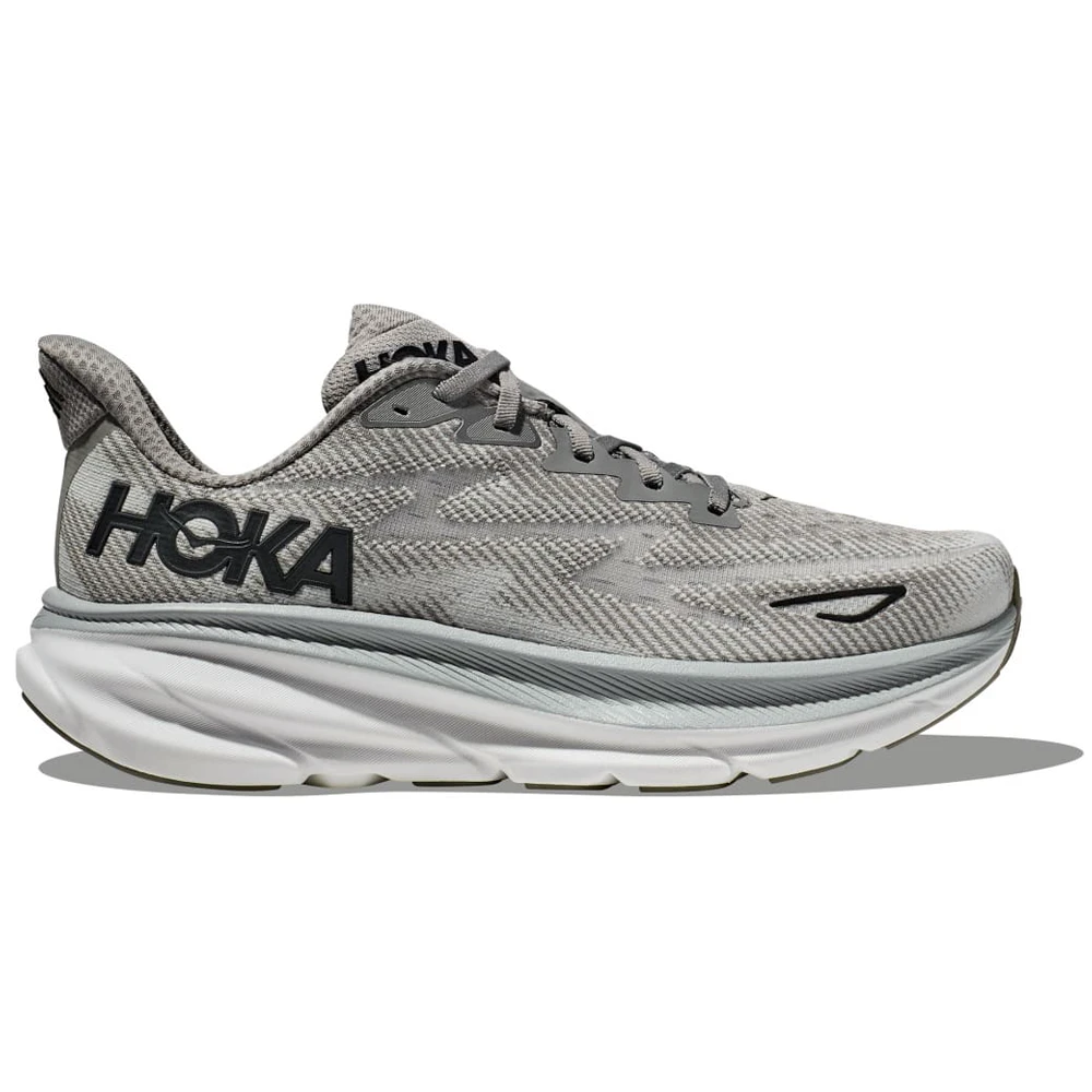 Hoka One One Hoka Clifton 9 Harbor Mist/Black Running Sneaker (Men's) 3 Hoka One One Hoka Clifton 9 Harbor Mist/Black Running Sneaker (Men's)