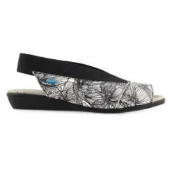 Cloud Footwear Caliber Black Flower Slingback Sandal (Women's) 13 Cloud Footwear Caliber Black Flower Slingback Sandal (Women's) -Dansko Shop CaliberBlackFlower 5