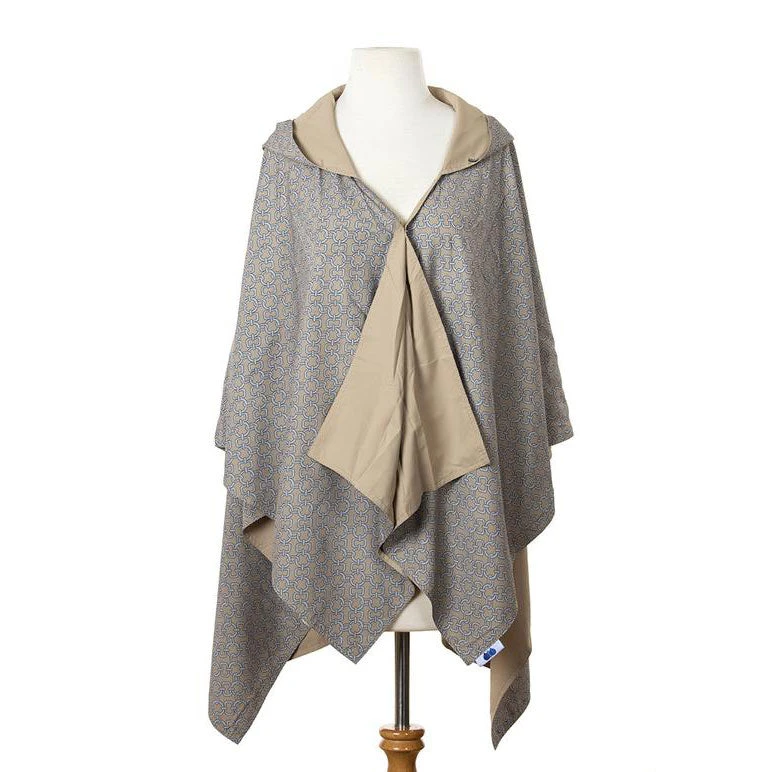 RAINRAPS RainRap Hooded Camel & Grey Chains (Women's) 4 RAINRAPS RainRap Hooded Camel & Grey Chains (Women's) - Image 2