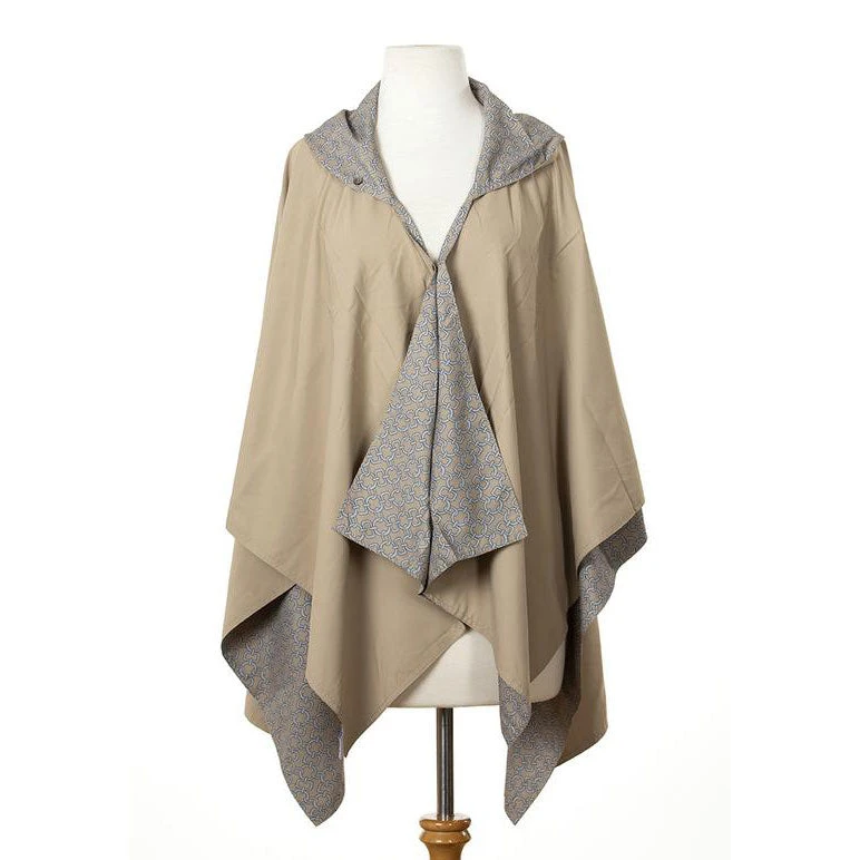 RAINRAPS RainRap Hooded Camel & Grey Chains (Women's) 5 RAINRAPS RainRap Hooded Camel & Grey Chains (Women's) - Image 3