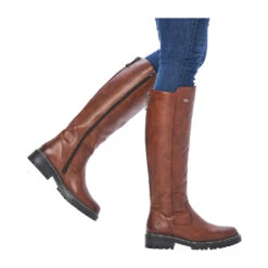 Remonte D0B72-22 Stefanie 72 Tall Boot Chestnut Leather (Women's) 21 Remonte D0B72-22 Stefanie 72 Tall Boot Chestnut Leather (Women's) -Dansko Shop Che 2