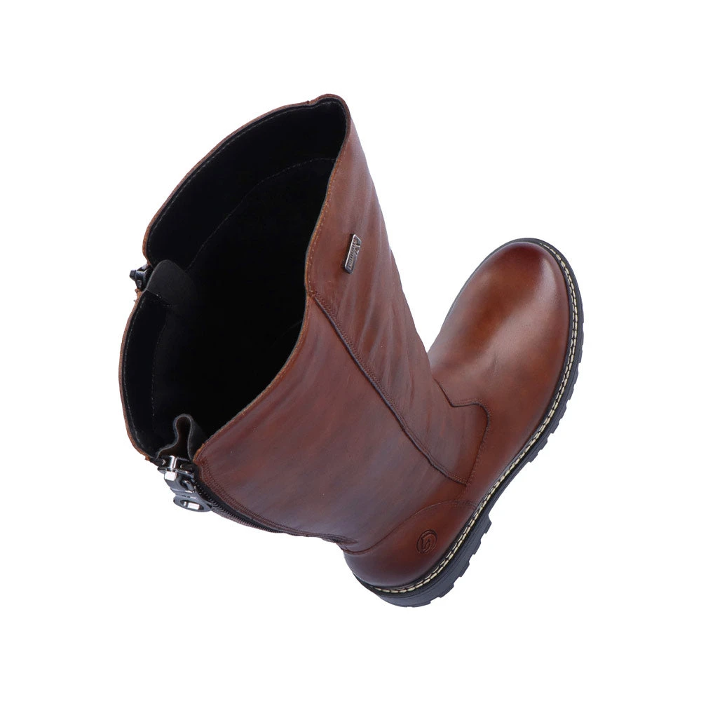 Remonte D0B72-22 Stefanie 72 Tall Boot Chestnut Leather (Women's) 11 Remonte D0B72-22 Stefanie 72 Tall Boot Chestnut Leather (Women's) - Image 9