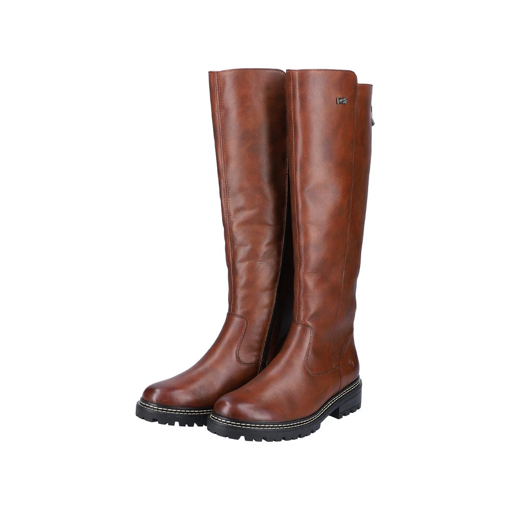 Remonte D0B72-22 Stefanie 72 Tall Boot Chestnut Leather (Women's) 6 Remonte D0B72-22 Stefanie 72 Tall Boot Chestnut Leather (Women's) - Image 4