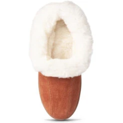 Old Friend Juliet Slipper Dark Chestnut II Suede (Women's) -Dansko Shop ChestII 4