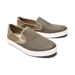 OluKai Lae'ahi Mesh Slip-On Clay (Men's) -Dansko Shop Clay 5