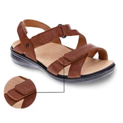 Revere Zanzibar Sandal Cognac (Women's) 15 Revere Zanzibar Sandal Cognac (Women's) -Dansko Shop Cog 7