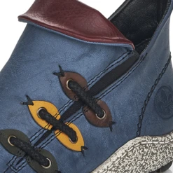 Rieker Z7582 Liv Royal Blue Shootie (Women's) -Dansko Shop D1A7301 9 1782fb8b 9839 4431 bbbb 57bba26d9c35