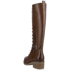 Remonte D1A74-22 Aida Tall Leather Chestnut Boot (Women's) -Dansko Shop D1A7422 3