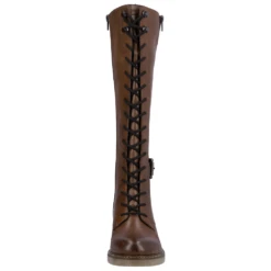 Remonte D1A74-22 Aida Tall Leather Chestnut Boot (Women's) -Dansko Shop D1A7422 6
