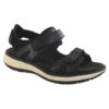 SAS Embark Black Ash Walking Sandal (Women's) -Dansko Shop EMBARKASH 1