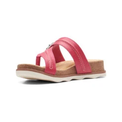 Clarks Brynn Madi Sandal Fuchsia Leather (Women's) -Dansko Shop Fuc 4