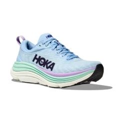 Hoka One One Hoka Gaviota 5 Airy Blue/Sunlit Ocean Running Shoe (Women's) -Dansko Shop GAVIOTA5ABSO W 6