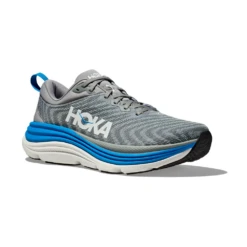Hoka One One Hoka Gaviota 5 Limestone/Diva Blue Running Shoe (Men's) -Dansko Shop GAVIOTA5LDVB M 6