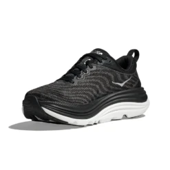 Hoka One One Hoka Gaviota 5 Black/White Running Shoe (Men's) -Dansko Shop GAVIOTABWHT M 3