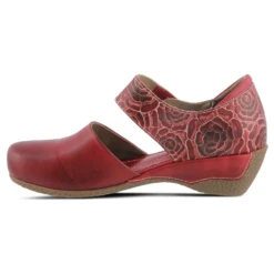 L'Artiste By Spring Step Gloss-Pansy Red Leather Mary Jane (Women's) -Dansko Shop GLOSSPANSYRD 4