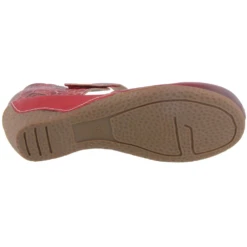 L'Artiste By Spring Step Gloss-Pansy Red Leather Mary Jane (Women's) -Dansko Shop GLOSSPANSYRD 8