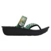 Wolky Tahiti Sandal Green Congo Suede (Women's) -Dansko Shop GreenSuede