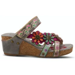L'Artiste By Spring Step Delight Sandal Grey Multi (Women's) 12 L'Artiste By Spring Step Delight Sandal Grey Multi (Women's) -Dansko Shop Gry 3 96bf899a 1435 4e04 b194 98500f7f019d