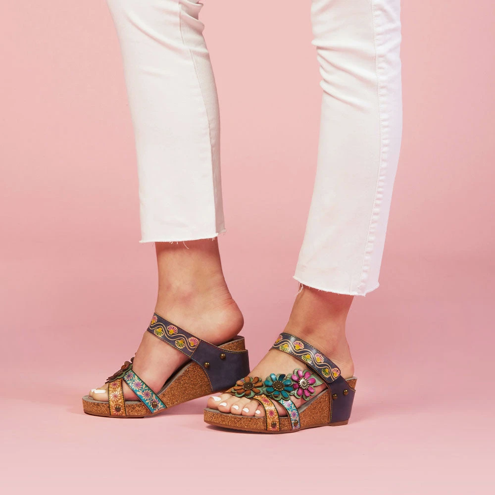 L'Artiste By Spring Step Delight Sandal Grey Multi (Women's) 9 L'Artiste By Spring Step Delight Sandal Grey Multi (Women's) - Image 7