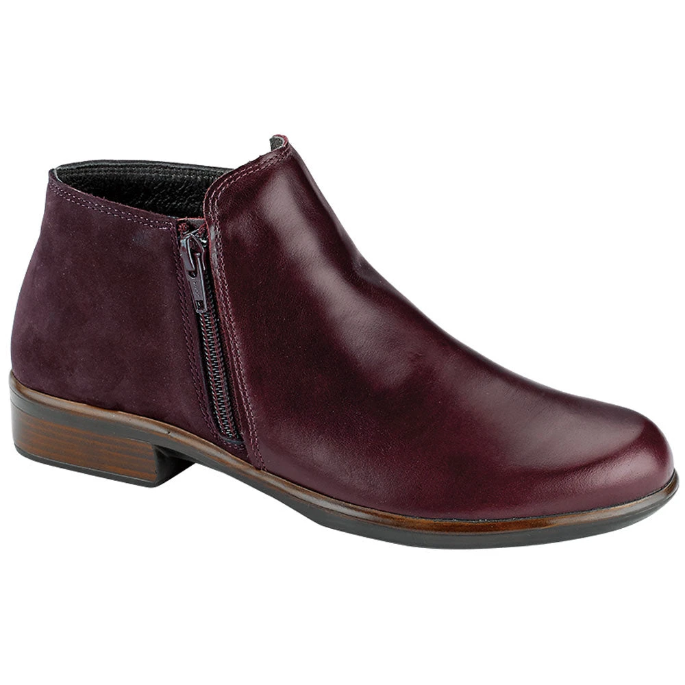 Naot Helm Bootie Bordeaux Leather/Nubuck (Women's) 3 Naot Helm Bootie Bordeaux Leather/Nubuck (Women's)
