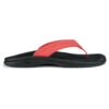 OluKai 'Ohana Flip Flop Sandal Hot Coral / Black (Women's) -Dansko Shop HotCor 1