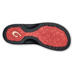 OluKai 'Ohana Flip Flop Sandal Hot Coral / Black (Women's) -Dansko Shop HotCor 3