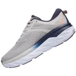 Hoka One One Hoka Bondi 7 Lunar Rock/Black Iris (Women's) -Dansko Shop LRBI 2