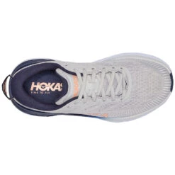 Hoka One One Hoka Bondi 7 Lunar Rock/Black Iris (Women's) -Dansko Shop LRBI 4