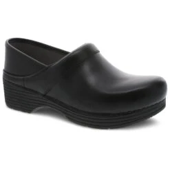 Dansko LT Pro Clog Black Leather (Women's)