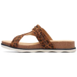 Clarks Brynn Madi Sandal Leopard Leather (Women's) -Dansko Shop Leo 5 79c652a4 fdd5 4ae3 a2ec fe36ca59cab6