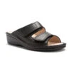 Finn Comfort Jamaica Sandal Black Nappa Leather (Women's) 1 Finn Comfort Jamaica Sandal Black Nappa Leather (Women's) -Dansko Shop MAR00035