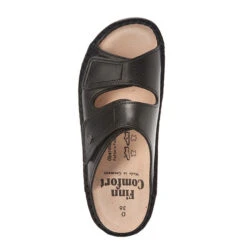 Finn Comfort Jamaica Sandal Black Nappa Leather (Women's) 12 Finn Comfort Jamaica Sandal Black Nappa Leather (Women's) -Dansko Shop MAR00035D