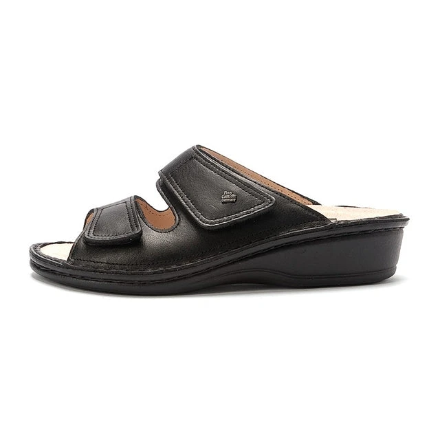 Finn Comfort Jamaica Sandal Black Nappa Leather (Women's) 4 Finn Comfort Jamaica Sandal Black Nappa Leather (Women's) - Image 2