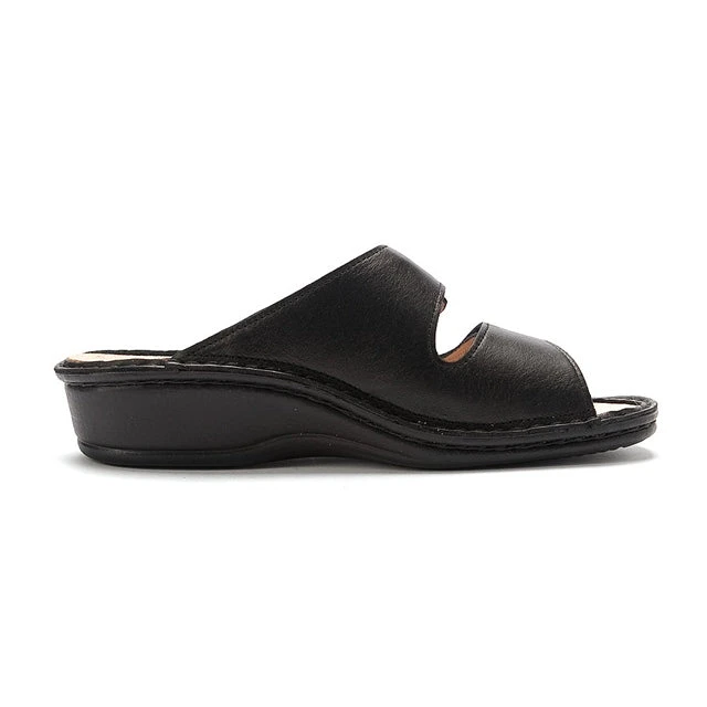 Finn Comfort Jamaica Sandal Black Nappa Leather (Women's) 6 Finn Comfort Jamaica Sandal Black Nappa Leather (Women's) - Image 4