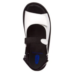 Wolky Jewel Sandal In White Leather (Women's) 12 Wolky Jewel Sandal In White Leather (Women's) -Dansko Shop MAR00449D