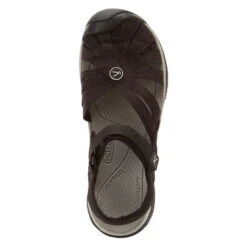 Keen Rose Sandal Black/Neutral Gray (Women's) -Dansko Shop MAR03702D