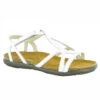 Naot Dorith Sandal White Leather (Women's) -Dansko Shop MAR04093