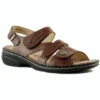 Finn Comfort Gomera Sandal Cognac Leather (Women's)