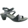 Naot Innovate Sandal Black/Rhinestone Leather (Women's) 2 Naot Innovate Sandal Black/Rhinestone Leather (Women's) -Dansko Shop MAR04776