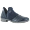 Naot Rivotra Bootie Perforated Navy Leather (Women's) -Dansko Shop Nvy