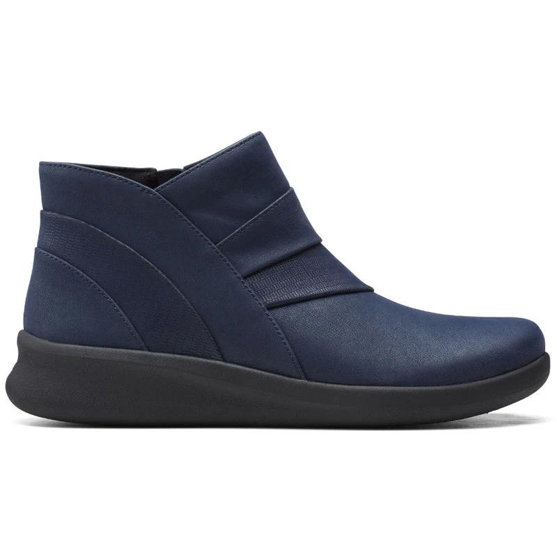 Clarks Sillian 2.0 Rise Bootie Navy (Women's) 5 Clarks Sillian 2.0 Rise Bootie Navy (Women's) - Image 3