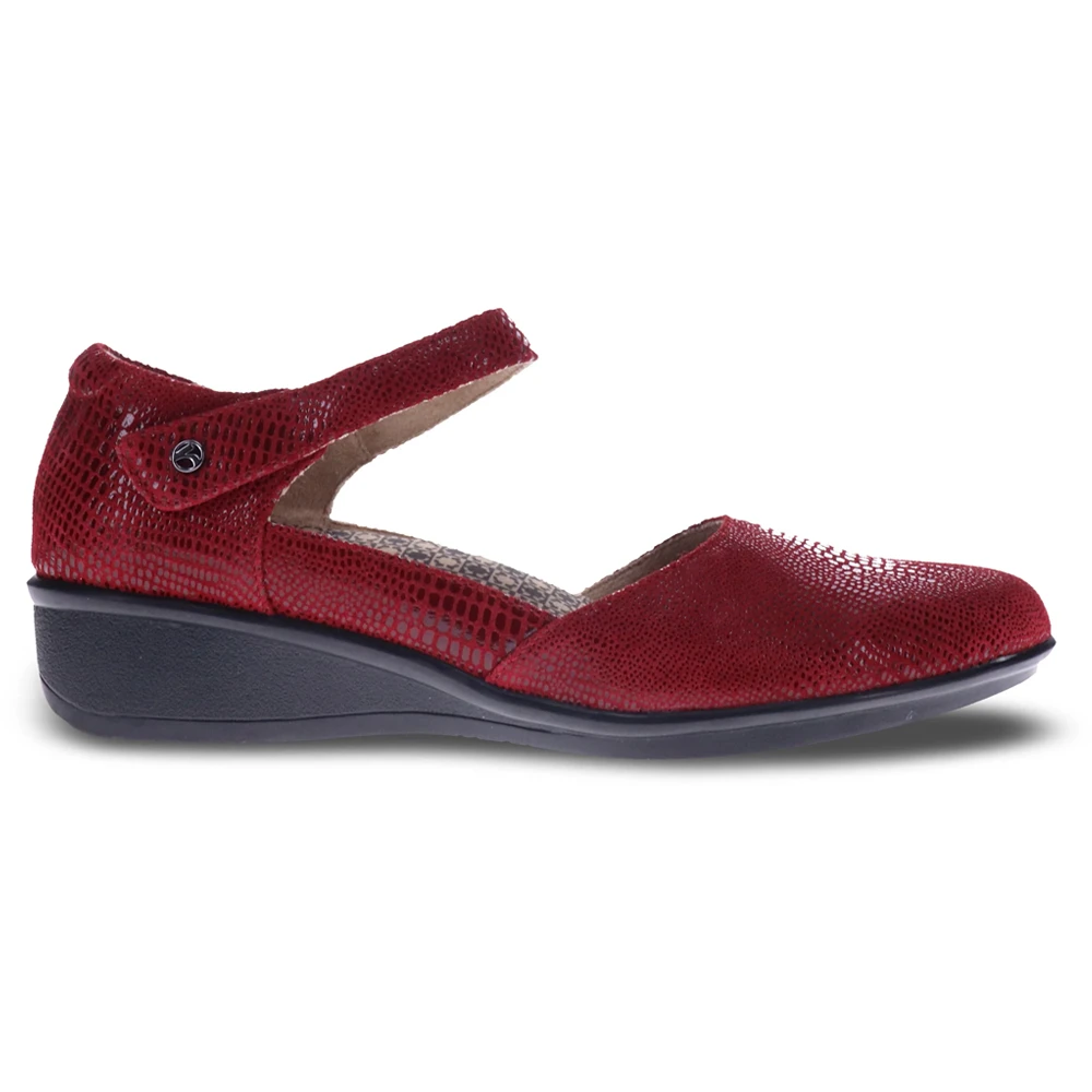 Revere Osaka Cherry Lizard Mary Jane Shoe (Women's) 5 Revere Osaka Cherry Lizard Mary Jane Shoe (Women's) - Image 3