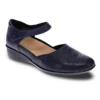 Revere Osaka Navy Lizard Mary Jane Shoe (Women's) -Dansko Shop OSAKANAVYLI 1