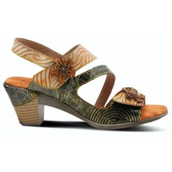 L'Artiste By Spring Step Ararine Heel Olive (Women's) -Dansko Shop Oliv 3